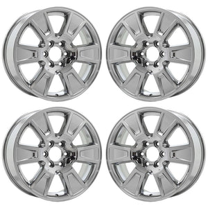 20" Ford F150 Expedition PVD Chrome wheels rims Factory OEM set 4 3787