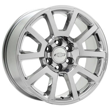 20" Chevrolet Silverado 1500 Tahoe Bright Chrome wheels rims Factory OEM 5699