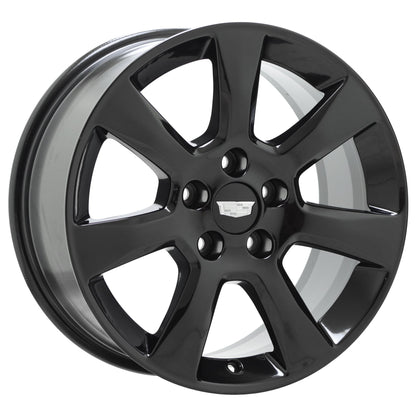 17" Cadillac ATS Sedan Gloss Black wheels rims Factory OEM set 4702 EXCHANGE