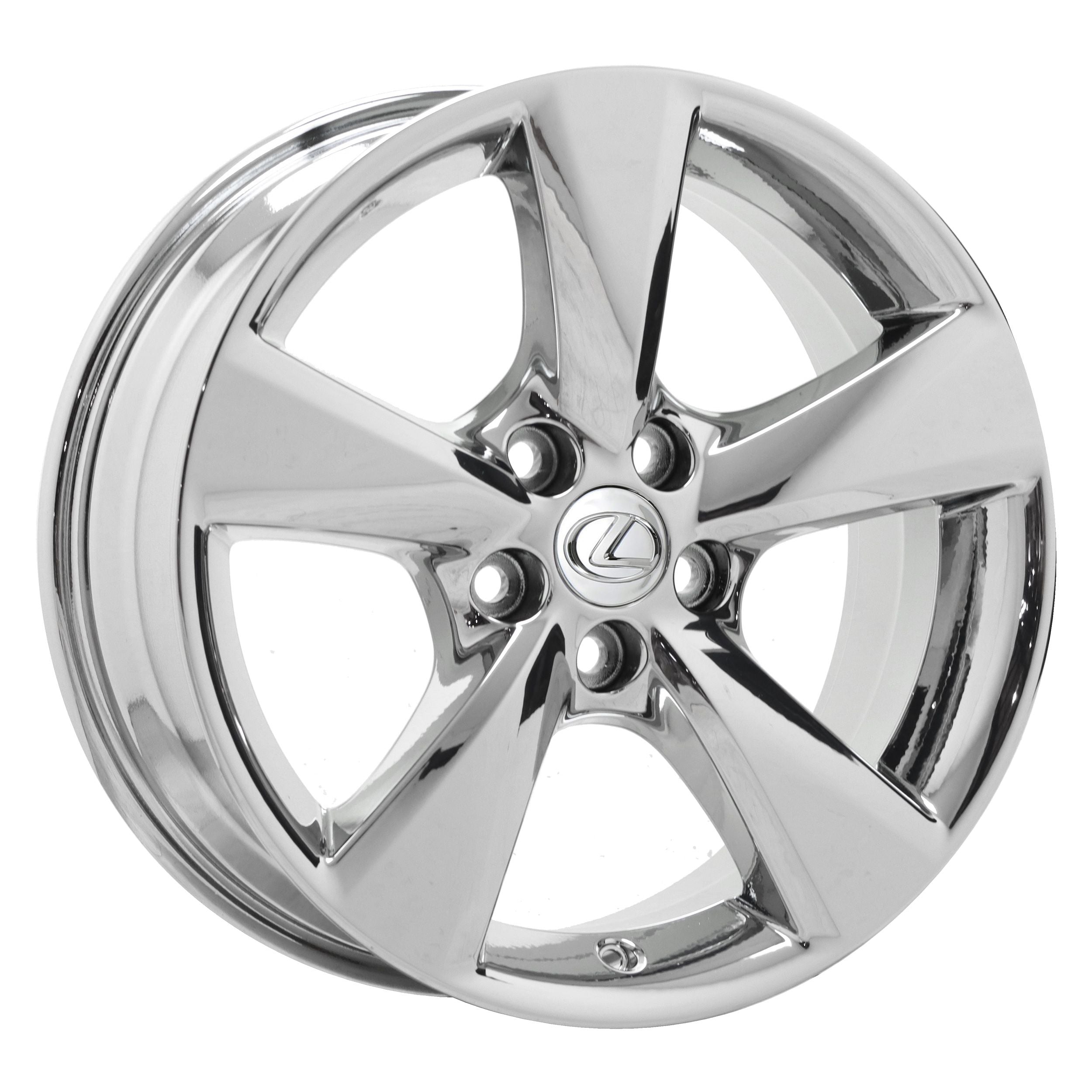 18" Lexus RX350 RX450 Bright Chrome wheel rim Factory OEM single 74253