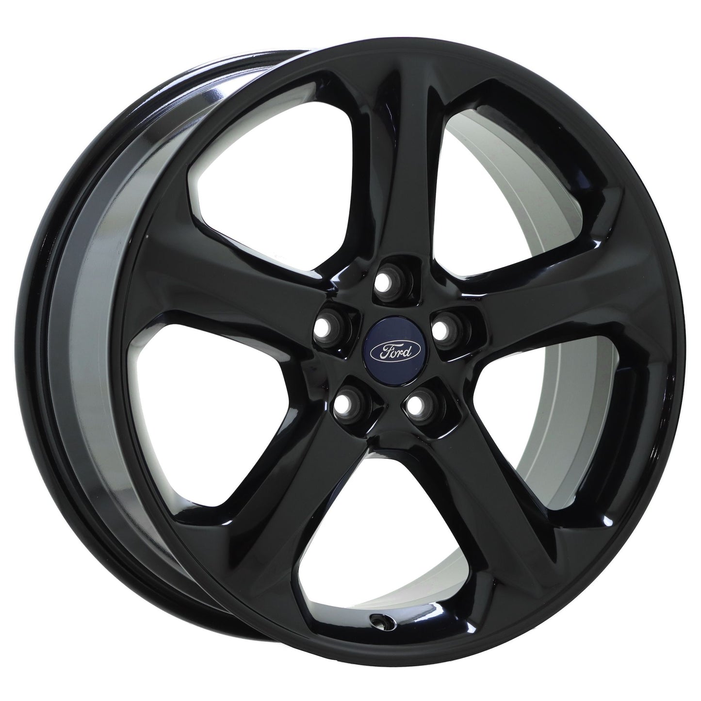 18" Ford Fusion Gloss Black wheels rims Factory OEM set 3959