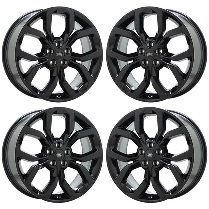 19" Land Rover Discovery Sport black wheels rims Factory OEM set 4 72262