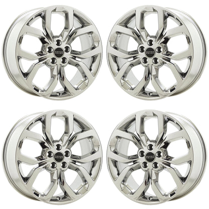 19" Range Rover Sport Bright Chrome wheels rims Factory OEM set 4 72262