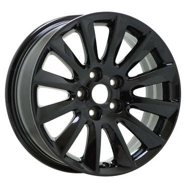 17" Chrysler 300 RWD Gloss Black wheels rims Factory OEM 2011-2022 set 2417
