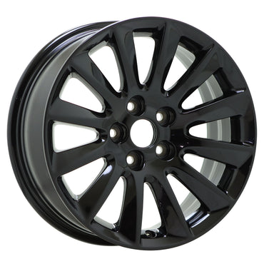 17" Chrysler 300 RWD Gloss Black wheels rims Factory OEM 2011-2022 set 2417