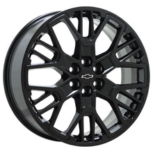 Load image into Gallery viewer, EXCHANGE 21&quot; Chevrolet Blazer Gloss Black wheels rims GM set 4 95471
