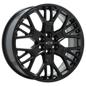 EXCHANGE 21" Chevrolet Blazer Gloss Black wheels rims GM set 4 95471