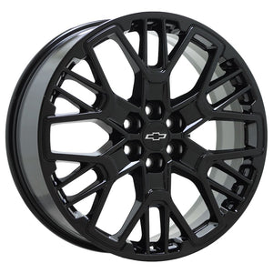 21" Chevrolet Blazer Gloss Black wheels rims Factory OEM set 14085