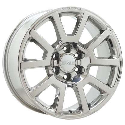 20" GMC Sierra Yukon Denali 1500 Bright Chrome wheels rims set 4 5644 EXCHANGE