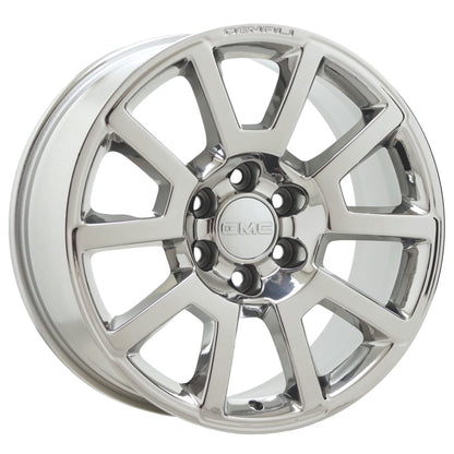 20" GMC Sierra Yukon Denali 1500 Bright Chrome wheels rims set 4 5644 EXCHANGE