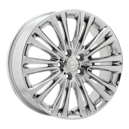 19" Chrysler 300 AWD Bright Chrome wheels rims Factory OEM set 2011-2021 - 2419