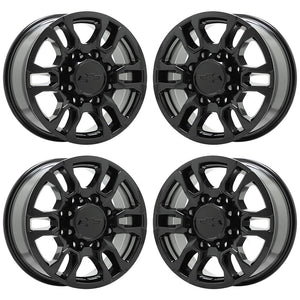 18" Chevrolet Silverado GMC Sierra 2500 3500 Black wheels rims Factory OEM 5949