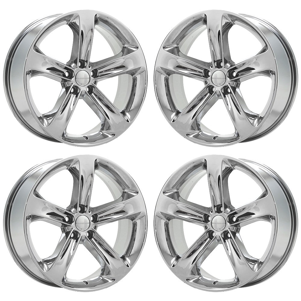 20" Dodge Charger Challenger Bright Chrome wheels rims Factory OEM set 2529
