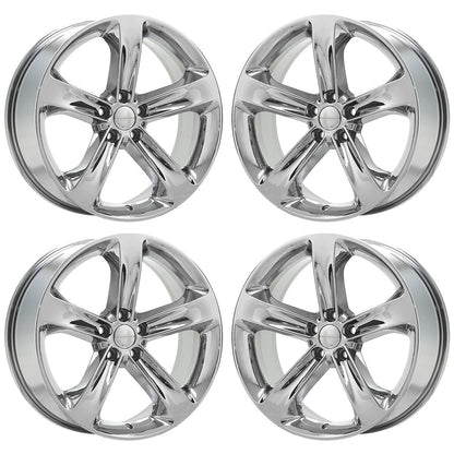 20" Dodge Charger Challenger Bright Chrome wheels rims Factory OEM set 2529
