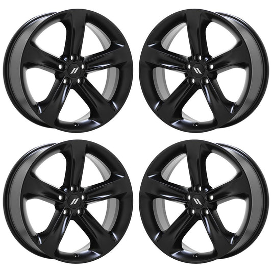 20" Dodge Charger Challenger Satin Black wheels rims Factory OEM set 2529
