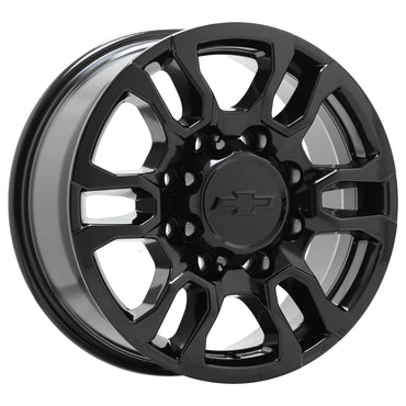 18" Chevrolet Silverado GMC Sierra 2500 3500 Black wheels rims Factory OEM 5949