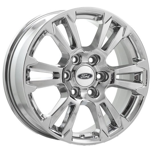 18" Ford F150 Chrome wheel rim Factory OEM single 10001