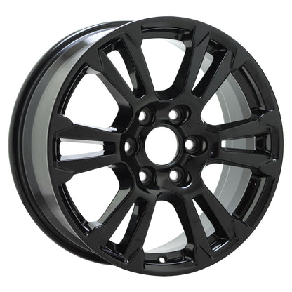 18" Ford F150 Gloss Black wheel rim Factory OEM single 10001