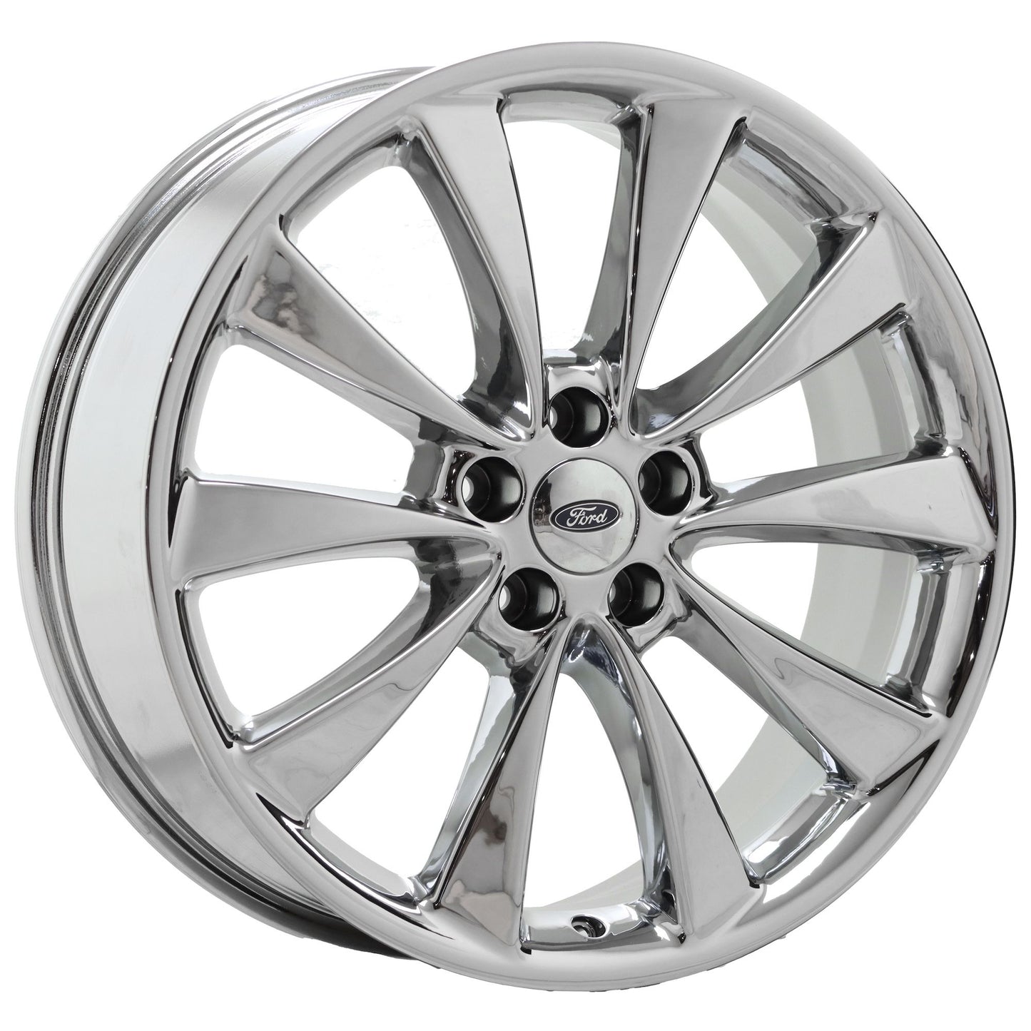 20" Lincoln MKS MKT Bright Chrome wheels rims Factory OEM set 3824 EXCHANGE