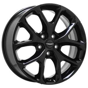 20" Chrysler Pacifica Gloss Black wheels rim Factory OEM set 2030 95054 EXCHANGE