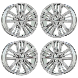20" Ford Explorer Bright Chrome wheels rims Factory OEM set 10062 EXCHANGE