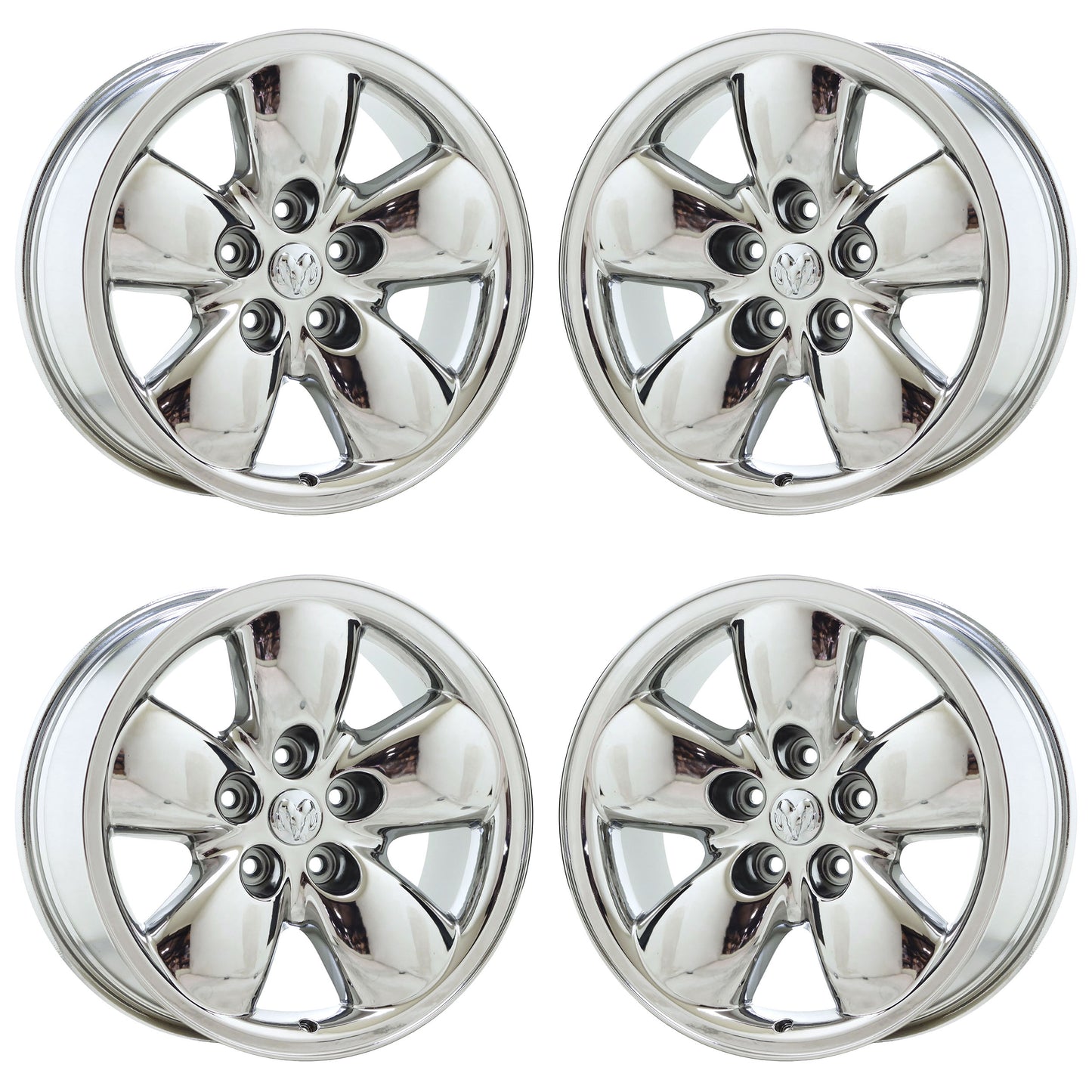 20" Dodge Ram 1500 Truck Bright Chrome wheels rims Factory OEM 2167 EXCHANGE
