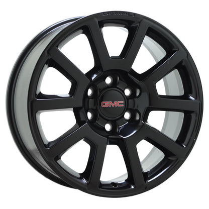 20" GMC Sierra Yukon Denali 1500 Gloss Black wheels rims set 4 5644 EXCHANGE