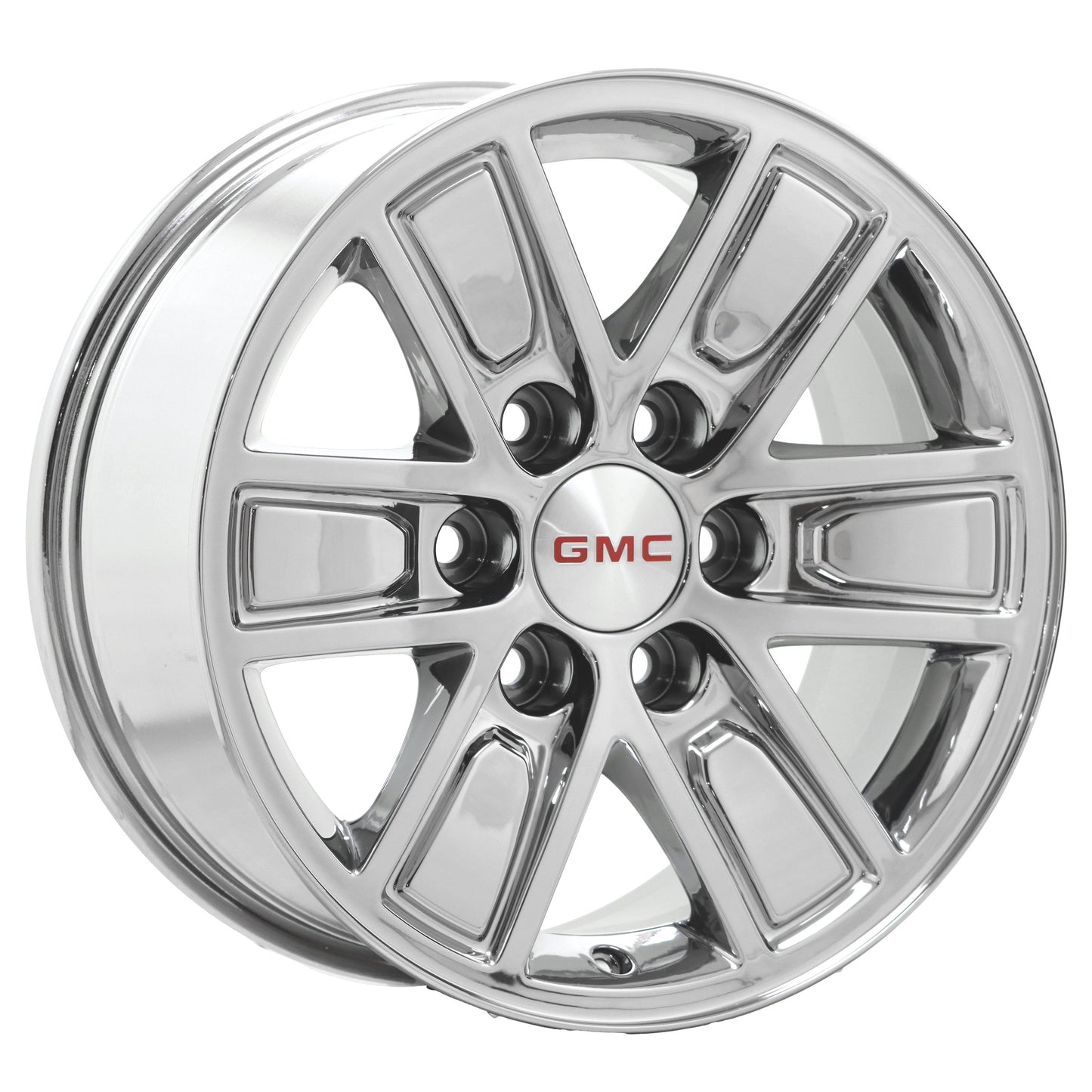 17" GMC Sierra 1500 Bright Chrome wheels rims Factory OEM set 5654 EXCHANGE
