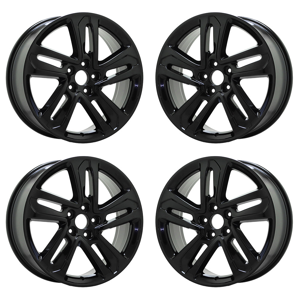 20" Acura MDX Gloss Black wheels rims Factory Original OEM set 71845 EXCHANGE