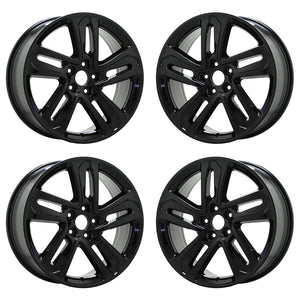 EXCHANGE 20" Acura MDX Black Wheels Rims Factory Original OEM Set 71845