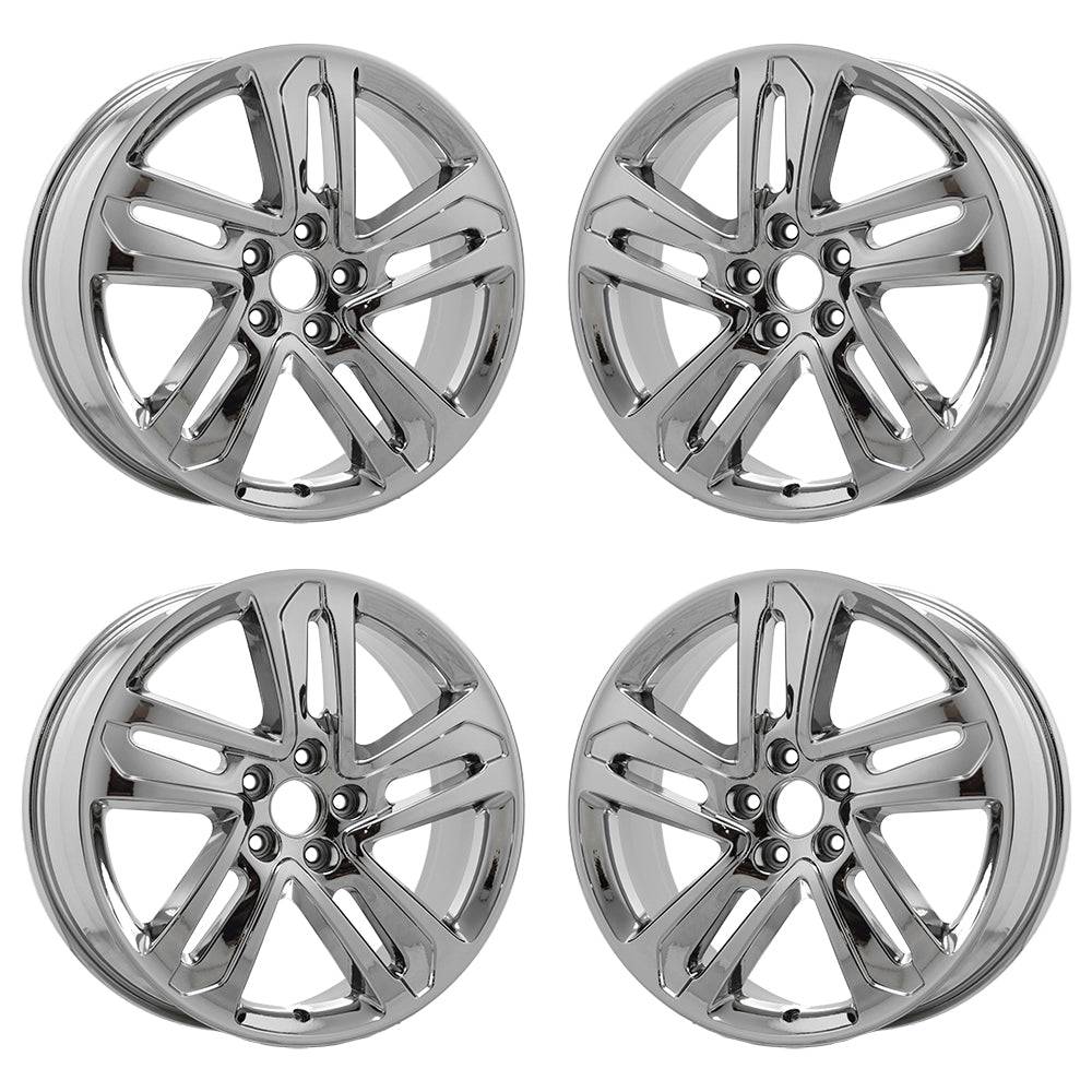 20" Acura MDX Bright Chrome wheels rims Factory Original OEM set 71845 EXCHANGE