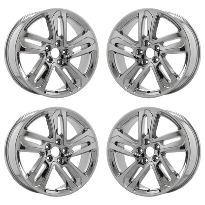 20" Acura MDX Bright Chrome wheels rims Factory Original OEM set 71845 EXCHANGE