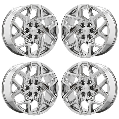 20" GMC Sierra 1500 Bright Bright Chrome wheels Factory OEM Set 95369 EXCHANGE