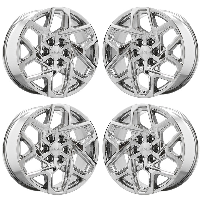 GMC Premium Factory OEM Wheels Rims Stock Replacement Chrome Black ...