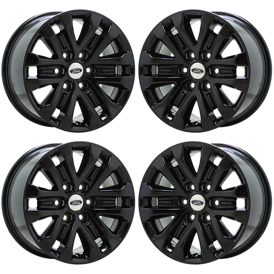 17" Ford F150 Raptor Truck Gloss Black wheels rims Factory OEM set 4 96648
