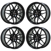 Load image into Gallery viewer, EXCHANGE 20&quot; 21&quot; Corvette C8 Z06 Black wheels rims Factory 4713 4718
