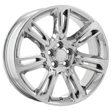 19" Land Rover Range Rover Evoque Bright Chrome wheels rim OEM set 72274