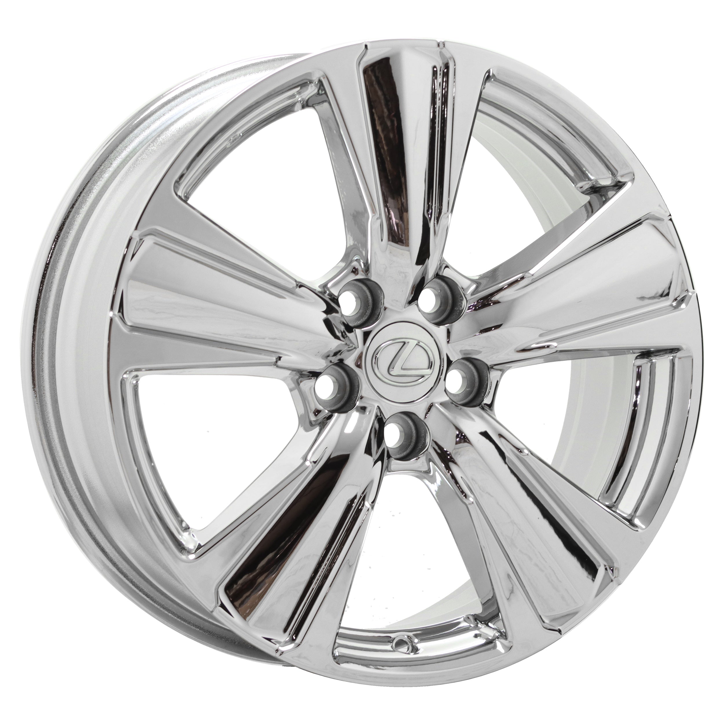 18" Lexus UX200 UX250H Bright Chrome wheel rim Factory OEM 74386