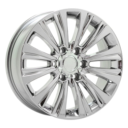 19" Lexus GX460 Bright Chrome wheels rims Factory OEM set 74388