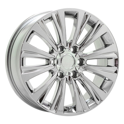 19" Lexus GX460 Bright Chrome wheels rims Factory OEM set 74388 EXCHANGE