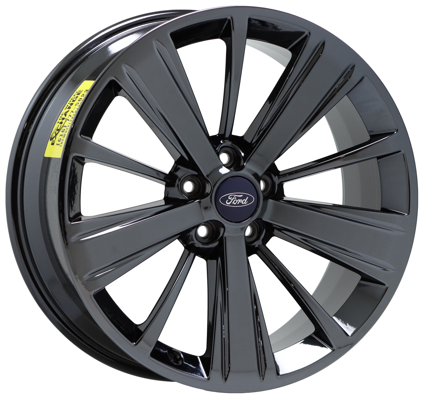 20" Ford Explorer Black Chrome wheels rims Factory OEM set 10183