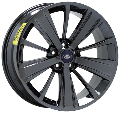 20" Ford Explorer Black Chrome wheels rims Factory OEM set 10183