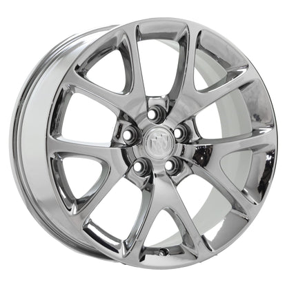 19" Buick Lacrosse Regal Bright Chrome wheels rims Factory OEM set 4108 EXCHANGE