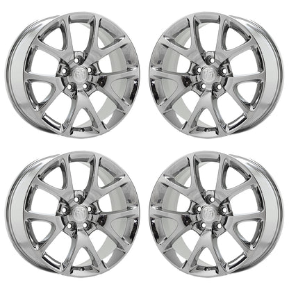 19" Buick Lacrosse Regal Bright Chrome wheels rims Factory OEM set 4 4108