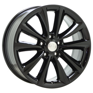 18" Buick Verano Black wheels rims Factory OEM set 4 4111