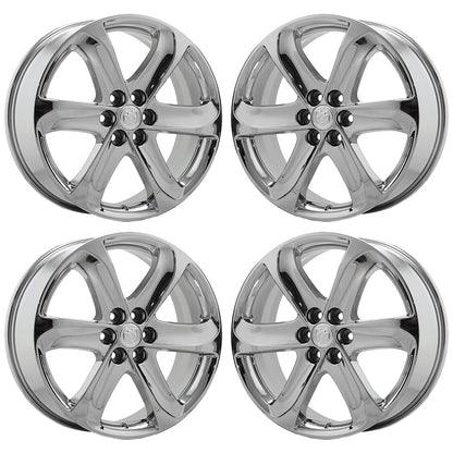 20" Buick Enclave Bright Chrome wheels rims Factory OEM set 4154