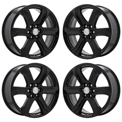 20" Buick Enclave Gloss Black wheels rims Factory OEM set 4154 EXCHANGE