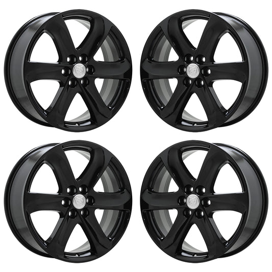 20" Buick Enclave Gloss Black wheels rims Factory OEM set 4154 EXCHANGE