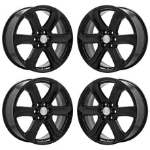 Load image into Gallery viewer, EXCHANGE 20&quot; Buick Enclave Black wheels rims Factory OEM set 4 4154
