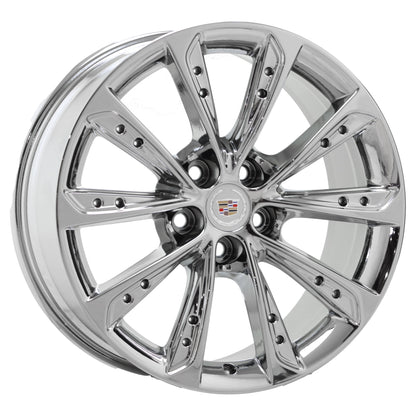 19" Cadillac XTS Bright Chrome wheel rim Factory OEM set 4697 EXCHANGE